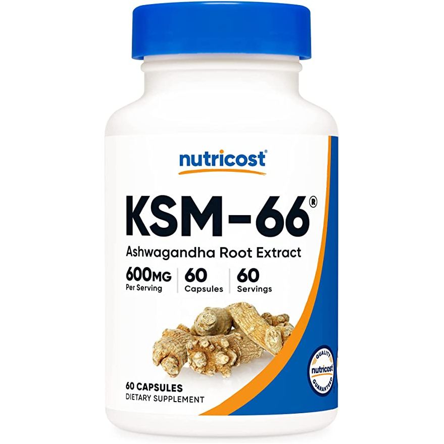 Nutricost KSM - 66 600 Mg 60 Cápsulas - Hi Vitamins