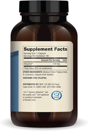 DR MERCOLA® UBIQUINOL 150 MG 90 CAPSULES