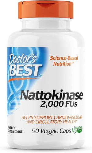 DOCTOR'S BEST NATTOKINASE 2.000 FUS 90 CAPSULES