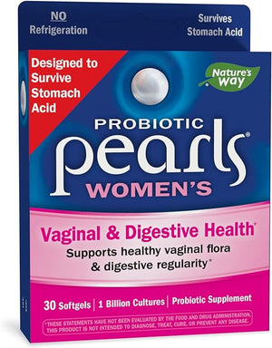 NATURES WAY PROBIOTIC PEARLS WOMENS 30 SOFTGELS