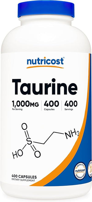 NUTRICOST TAURINE 1000 MG 400  CAPSULES