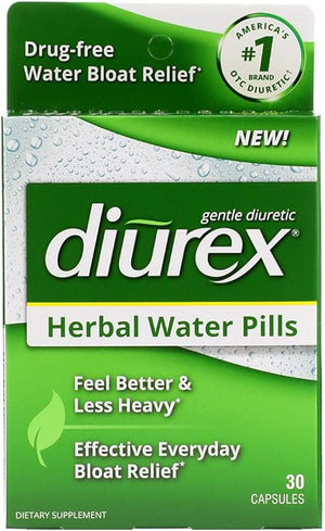 DIUREX HERBAL WATER PILLS 30 CAPSULES