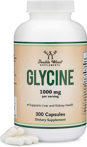 DOUBLE WOOD GLYCINE 1000 MG 300 CAPSULES