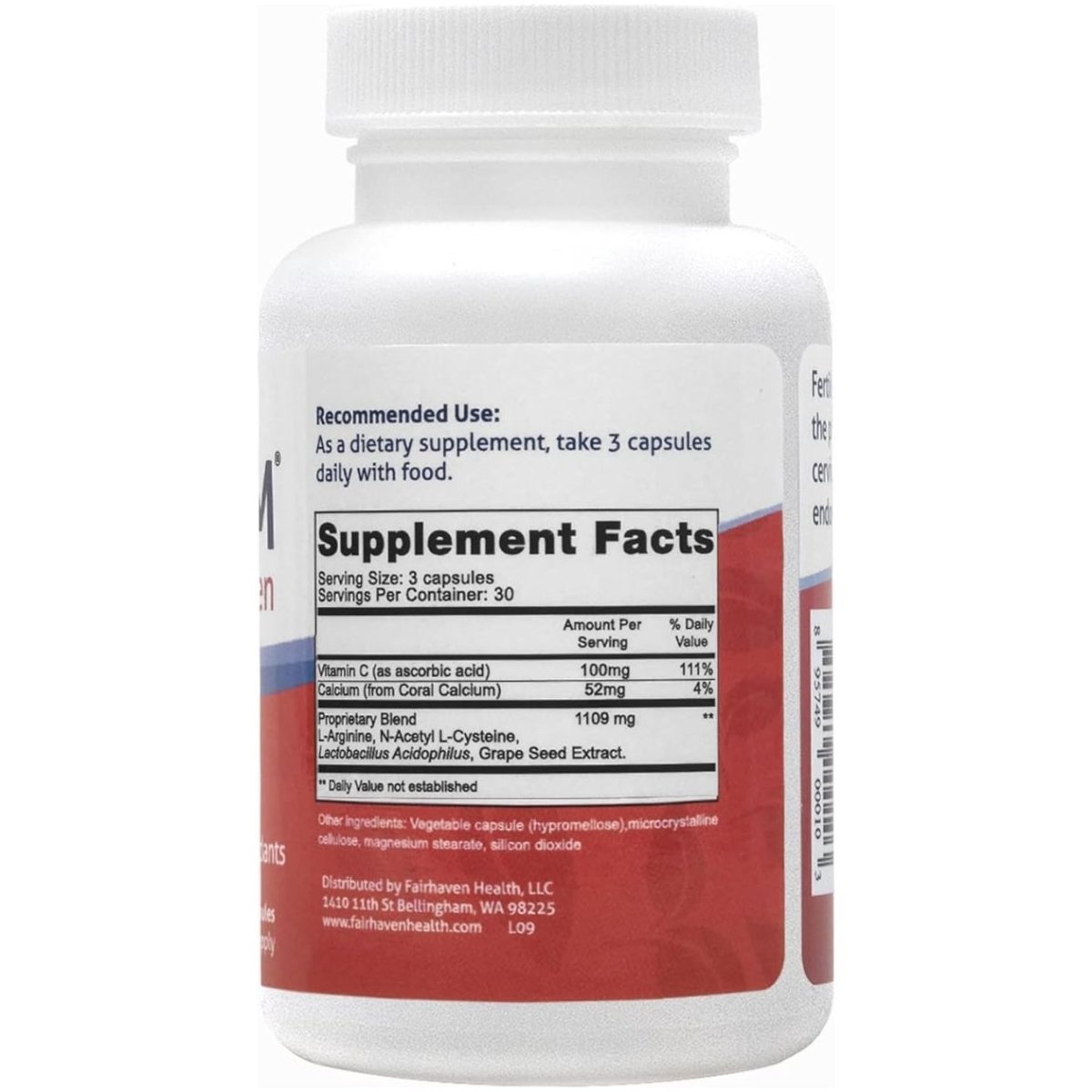 Fairhaven Health Fertilecm para Mujer 90 Cápsulas - Hi Vitamins