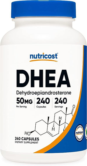 NUTRICOST® DHEA 50 MG 240 CAPSULES