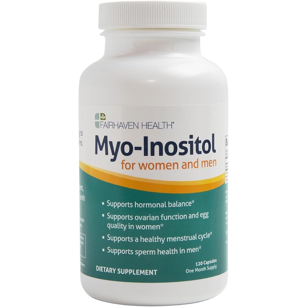 Fairhaven Health Myo - Inositol para Mujer y Hombre 120 Cápsulas - Hi Vitamins