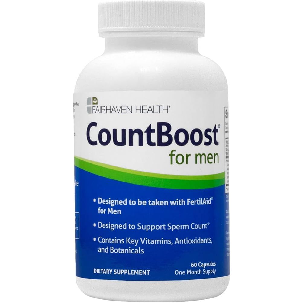 Fairhaven Health Countboost para Hombres 60 Cápsulas - Hi Vitamins
