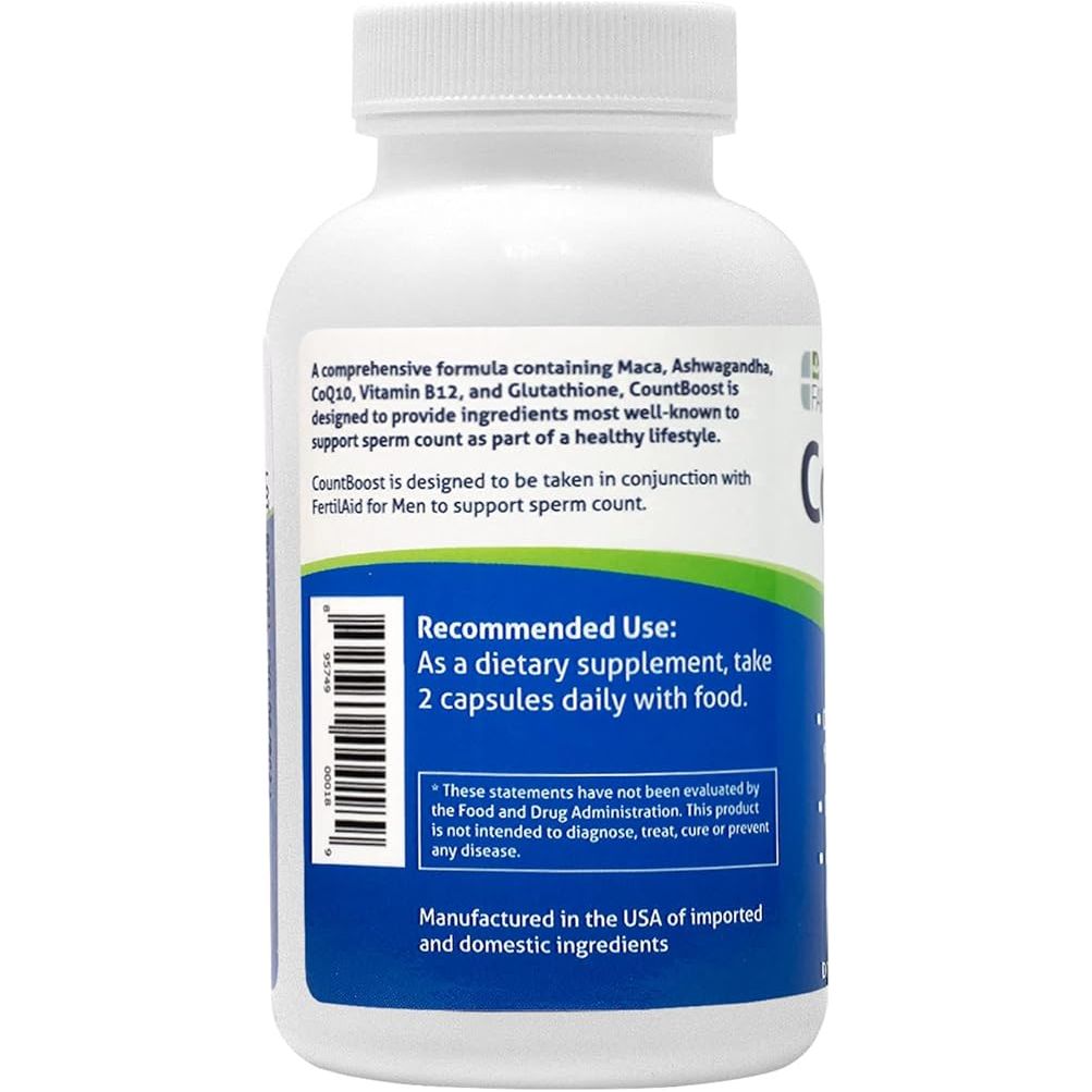 Fairhaven Health Countboost para Hombres 60 Cápsulas - Hi Vitamins