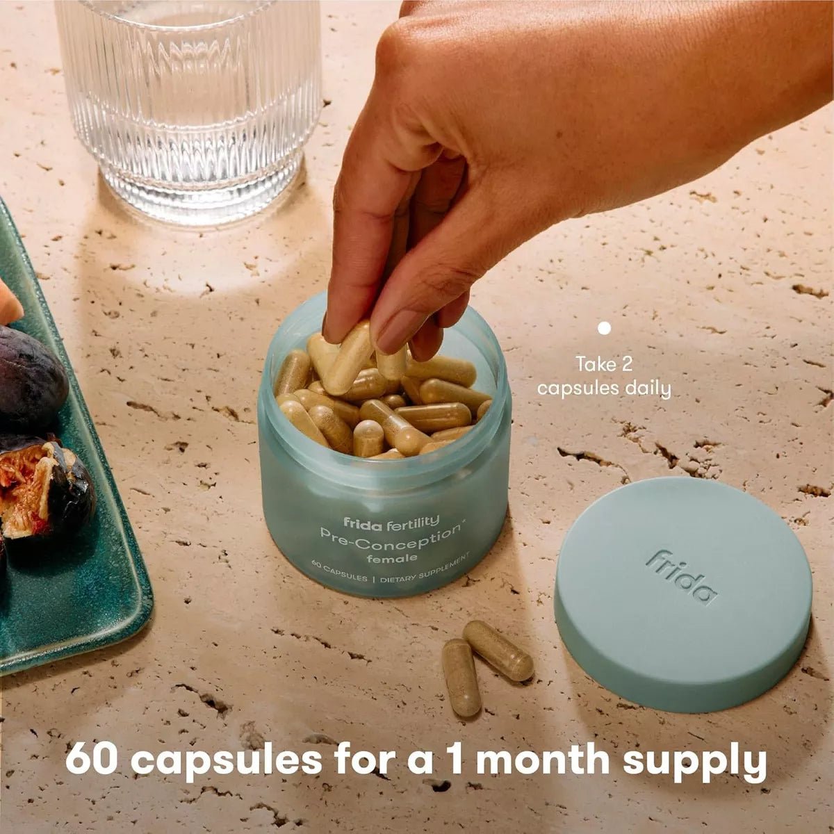 Frida Fertility Pre - Conception (Femenino) 60 Cápsulas - Hi Vitamins