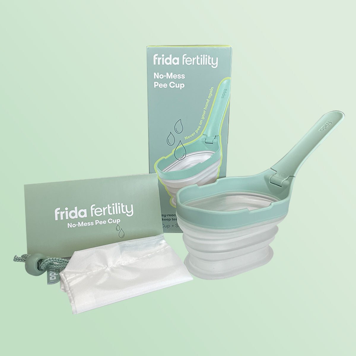 Frida Fertility No - Mess Pee Cup (1 Pee Cup + Storage Bag) - Hi Vitamins