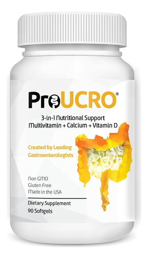 PROUCRO 3-IN-1 MULTIVITAMMIN + CALCIUM + VITAMIN D 90 SOFTGELS