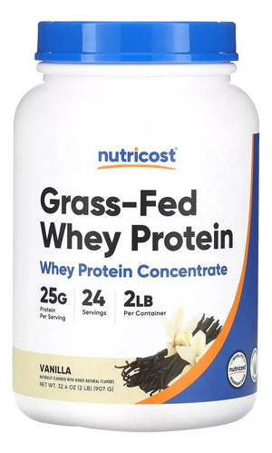 NUTRICOST GRASS FED WHEY PROTEIN CONCENTRATE VAINILLA 907 G