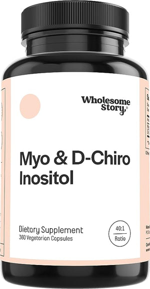 WHOLESOME STORY® MYO & D-CHIRO INOSITOL 360 CAPSULES