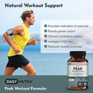 DAILY NUTRA® PEAK WORKOUT FORMULA 60 CAPSULES