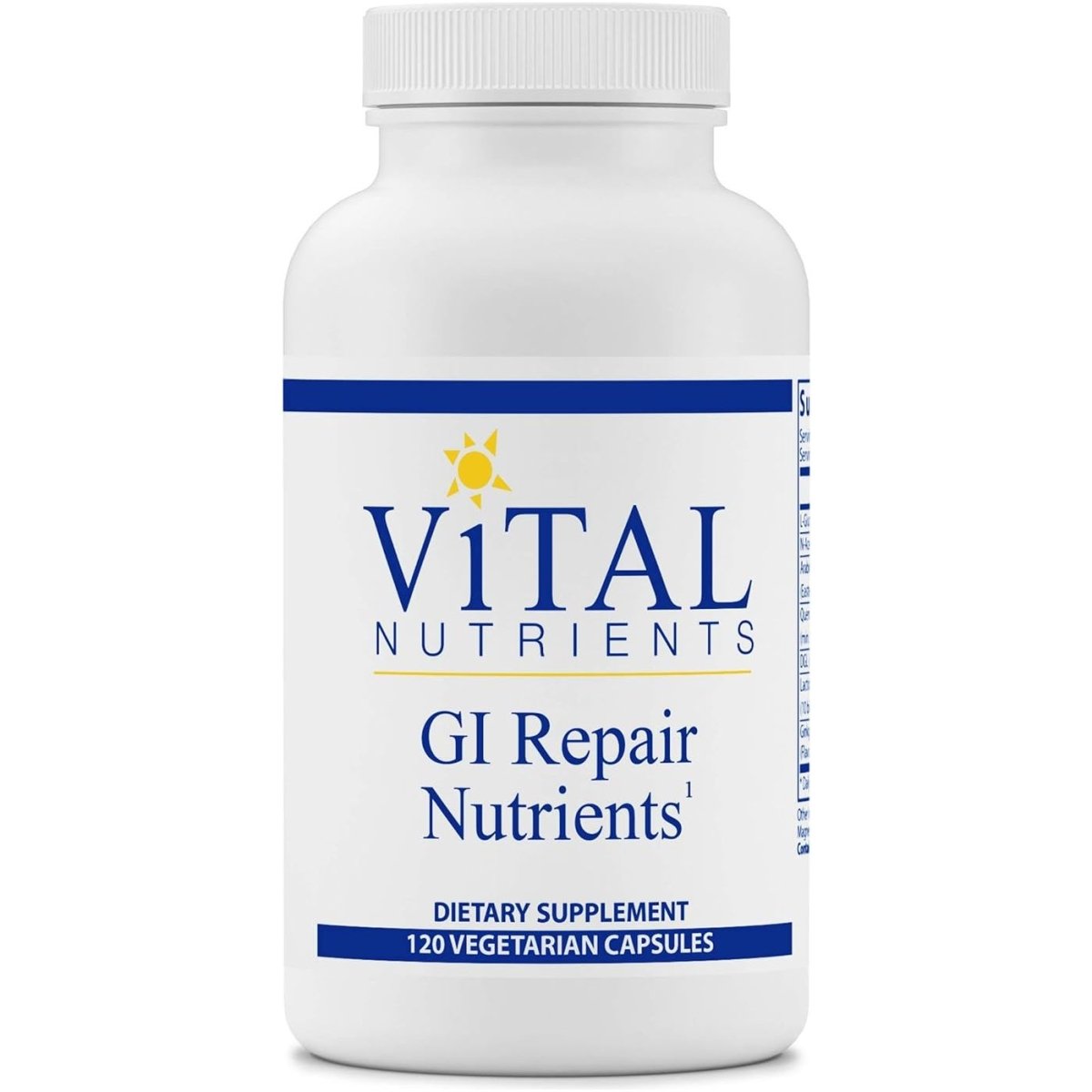 Vital Nutrients GI Repair Nutrients 120 Cápsulas - Hi Vitamins