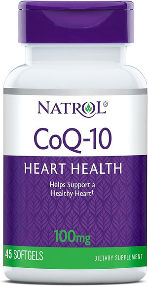 Natrol Coq-10 100mg 45 Softgels