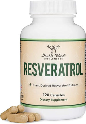 DOUBLE WOOD RESVERATROL 120 CAPSULES