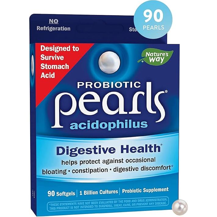 Nature&#39;s Perlas Probióticas con Acidophilus 90 Softgels - Hi Vitamins