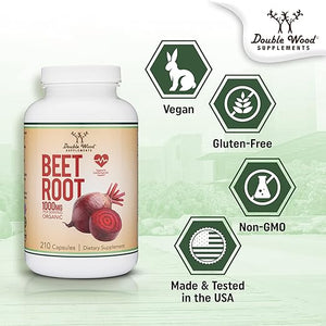 DOUBLE WOOD BEET ROOT 1000 MG 210 CAPSULES