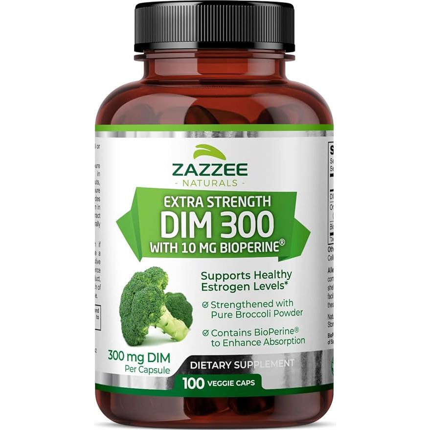 Zazzee Naturals €¢ Extra Strength Dim 300 Mg 100 Cápsulas - Hi Vitamins