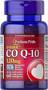 PURITAN'S PRIDE CO Q-10 120MG 60 SOFTGELS