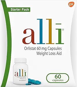 ALLI WEIGHT ORLISTAT 60 MG CAPSULES LOSS AID 60 CAPSULAS - Hi Vitamins