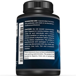 Sunergetic Magnesium Complex 500mg 120 Capsules