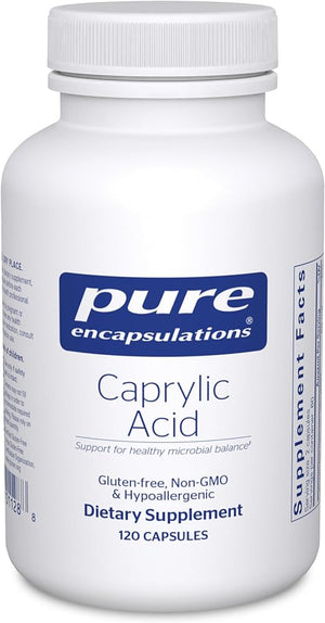 PURE ENCAPSULATIONS CAPRYLIC ACID 120 CÁPSULAS