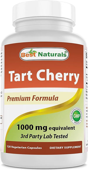 BEST NATURALS TART CHERRY1000 MG 120  CAPSULAS