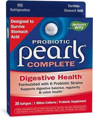 NATURES WAY PROBIOTIC PEARLS COMPLETE 30 SOFTGELS