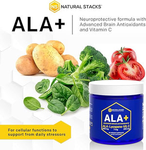 NATURAL STACKS® ALA + LYCOPENE + VIT C 60 CAPSULES