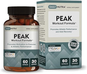 DAILY NUTRA® PEAK WORKOUT FORMULA 60 CAPSULES