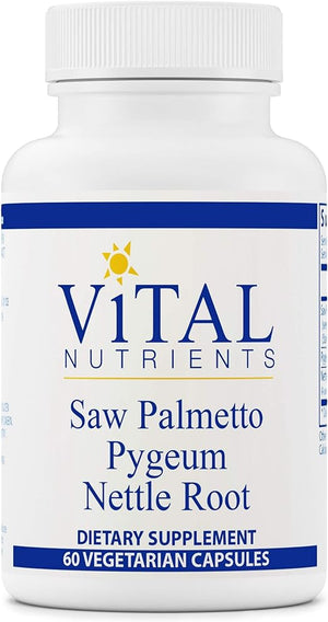 VITAL NUTRIENTS • SAW PALMETTO PYGEUM NETTLE ROOT 60 CAPSULES