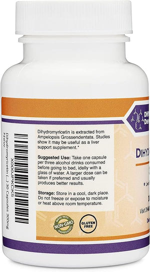 DOUBLE WOOD DIHYDROMYRICETIN 300 MG 30 CAPSULES