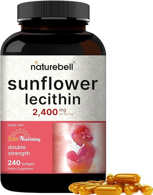 NATUREBELL SUNFLOWER LECITHIN | 2400 MG 240 SOFTGELS