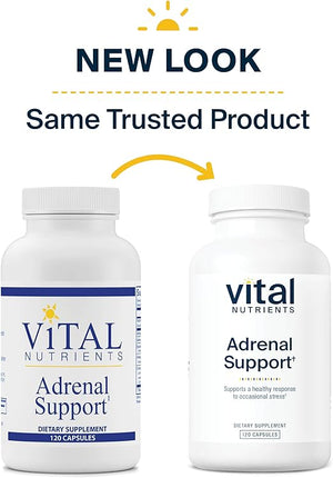 VITAL NUTRIENTS • ADRENAL SUPPORT 120 CAPSULES