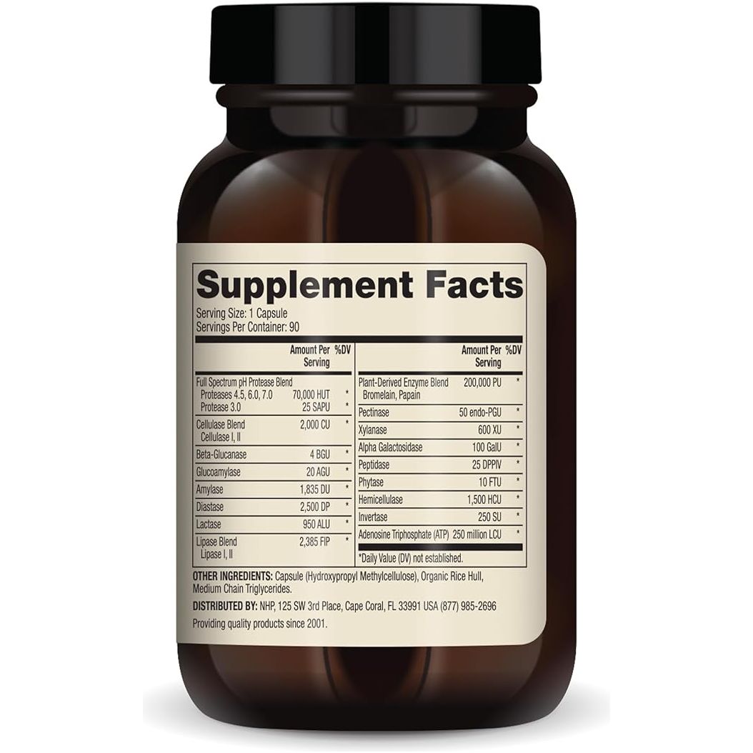 Dr. Mercola® Suplemento Dietético de Enzimas de Espectro Completo para Mujeres 90 Cápsulas - Hi Vitamins