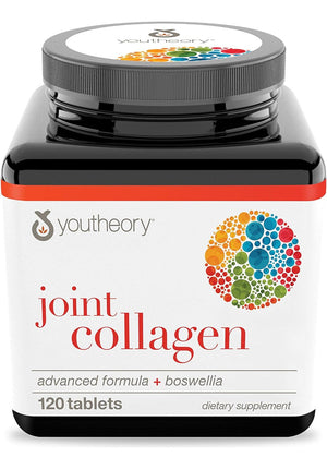 YOUTHEORY JOINT COLLAGEN ADVANCED FORMULA BOSWELLIA 120 TABLETS