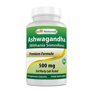 Best Naturals Ashwagandha 500 Mg 240 Capsules