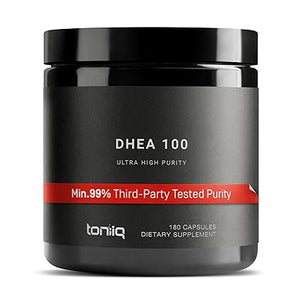 TONIIQ • DHEA ULTRA HIGH PURITY 180 CAPSULES