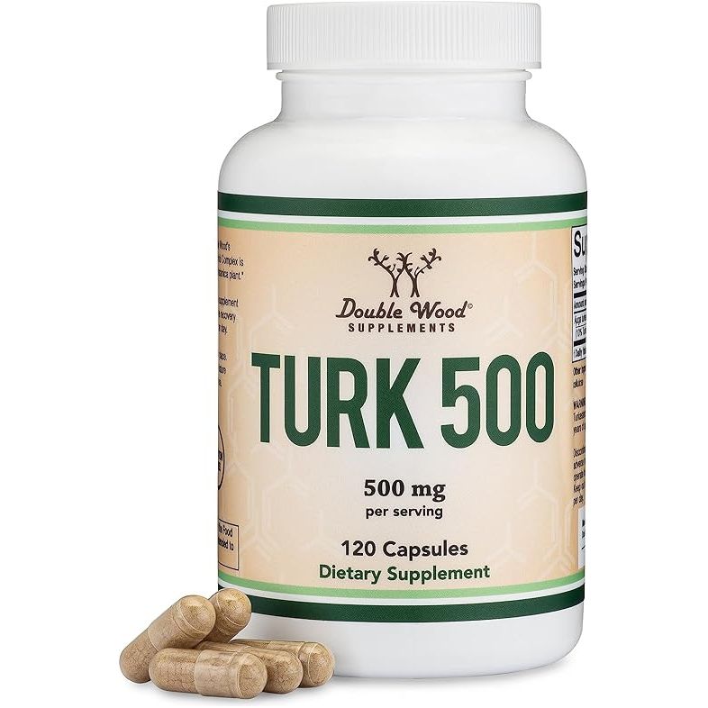 Double Wood TURK 500 500 Mg 120 Cápsulas - Hi Vitamins
