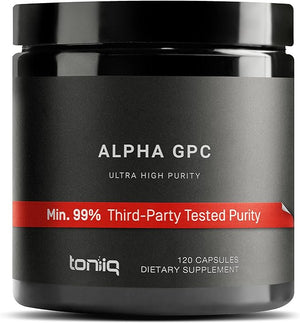 TONIIQ • ALPHA GPC ULTRA HIGH PURITY 120 CAPSULES