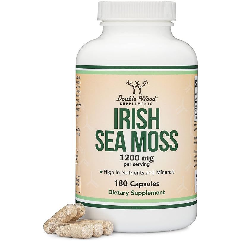 Double Wood Musgo Irlandés 1200 Mg 180 Cápsulas - Hi Vitamins
