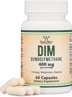 DOUBLE WOOD DIM (DIINDOLYLMETHANE) 400MG 60 CAPSULES