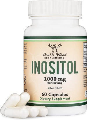 DOUBLE WOOD INOSITOL 1000 MG 60 CAPSULES