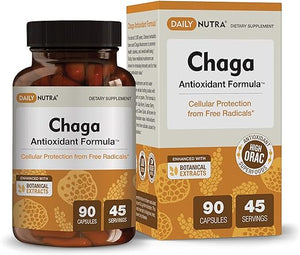 DAILY NUTRA® CHAGA ANTIOXIDANT FORMULA 90 CAPSULES