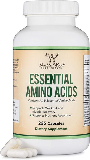 DOUBLE WOOD ESSENTIAL AMINO ACIDS 225 CAPSULES