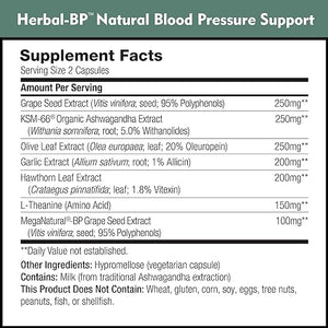 DAILY NUTRA® HERBAL-BP BLOOD PRESSURE FORMULA 90 CAPSULES