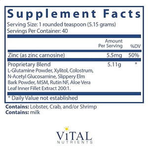 VITAL NUTRIENTS • GI REPAIR POWDER 206 G 7.26 OZ