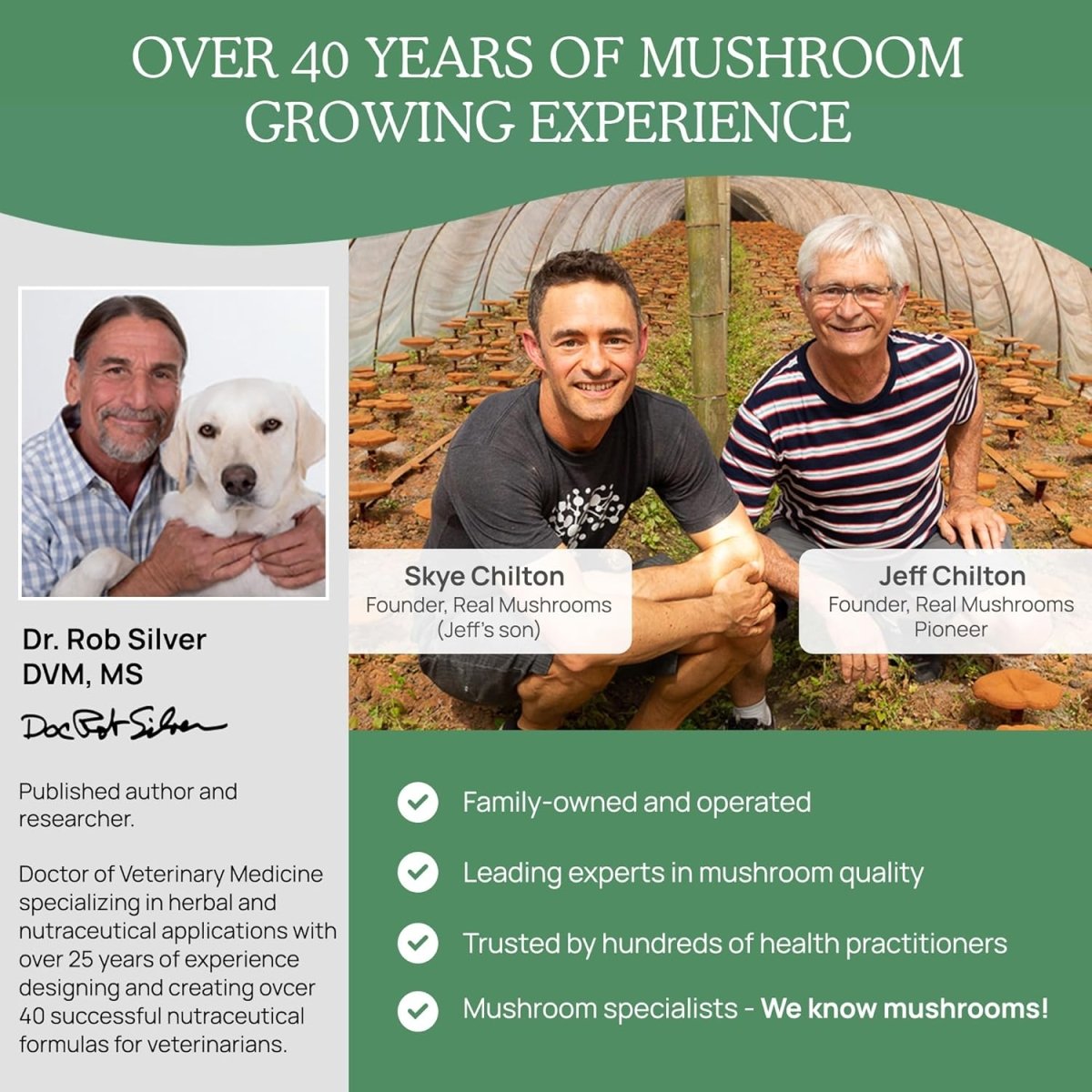 Real Mushrooms 5 Defender para Mascotas 90 Cápsulas - Hi Vitamins